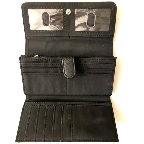 Safe Kepper Black File master RFID Wallet/Cash, Coin, Coupons and Receipts - Picture 4 of 9